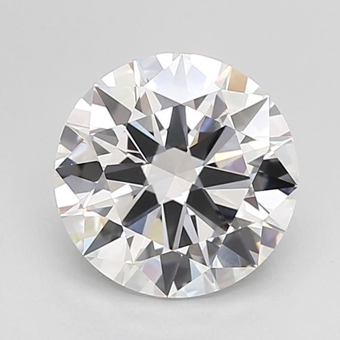 2.01ct D VS1 Excellent Cut Round Lab Grown Diamond