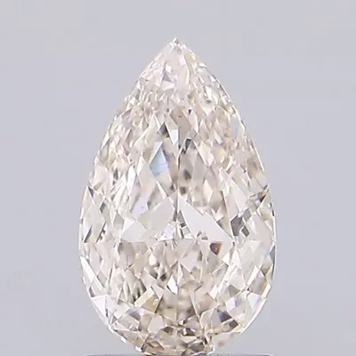 1.22ct J VS2 Rare Carat Ideal Cut Pear Lab Grown Diamond