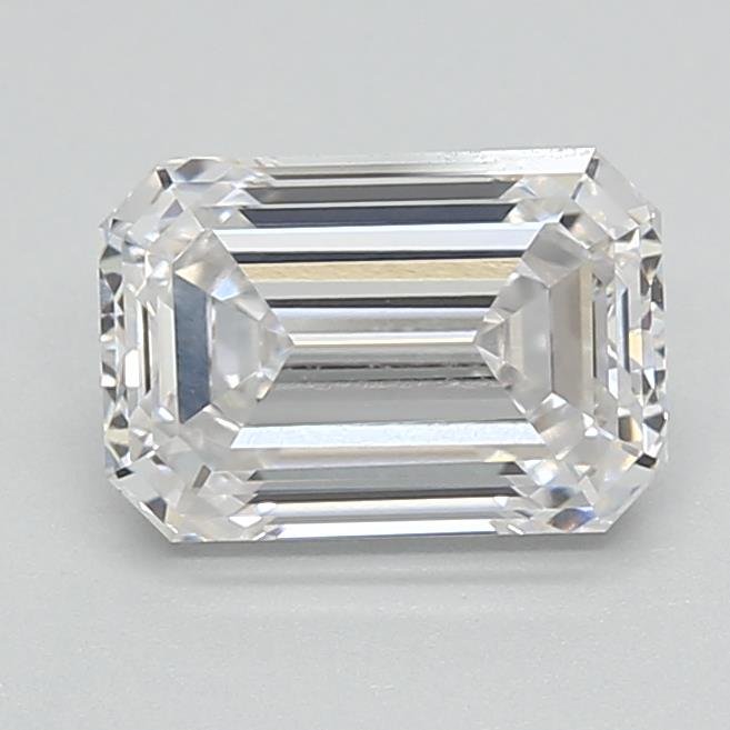 1.43ct E VVS1 Rare Carat Ideal Cut Emerald Lab Grown Diamond