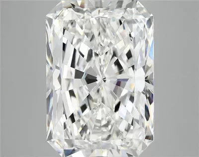 11.07ct F VVS2 Rare Carat Ideal Cut Radiant Lab Grown Diamond