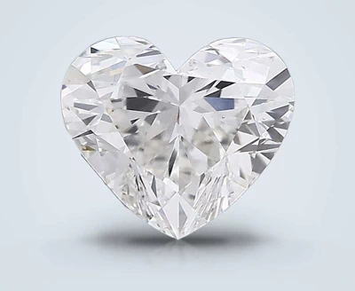 2.59ct G VS1 Rare Carat Ideal Cut Heart Lab Grown Diamond