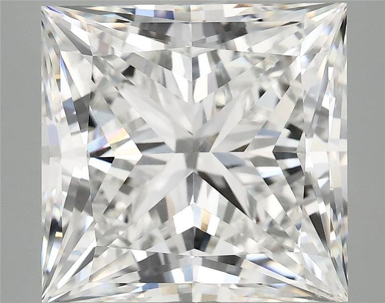 8.05ct E VVS2 Rare Carat Ideal Cut Princess Lab Grown Diamond