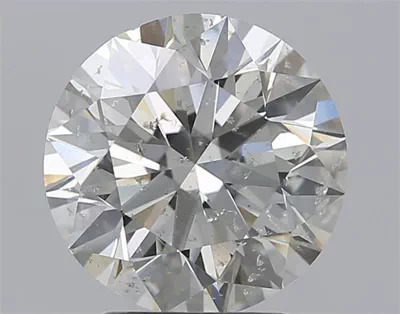 2.50ct I SI2 Rare Carat Ideal Cut Round Diamond