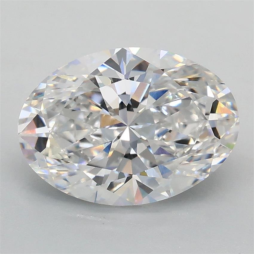 2.01ct D VVS2 Rare Carat Ideal Cut Oval Lab Grown Diamond