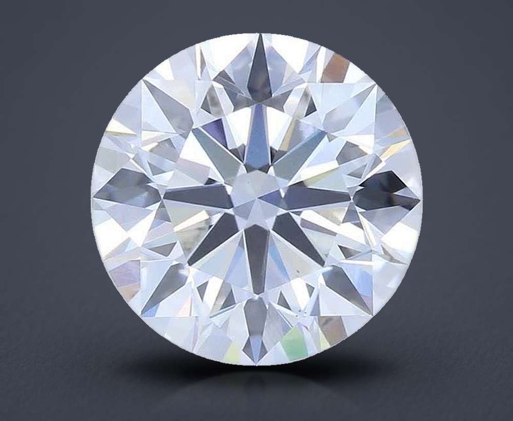 2.70ct E VS1 Rare Carat Ideal Cut Round Lab Grown Diamond