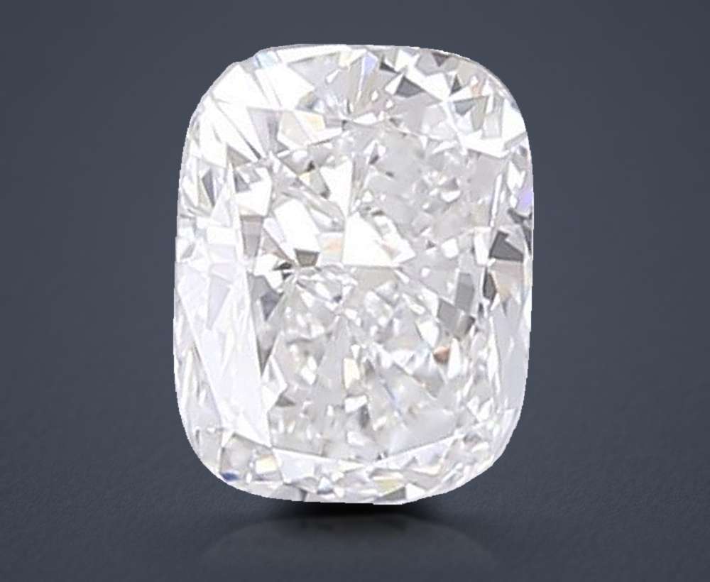 1.02ct D VVS2 Very Good Cut Cushion Lab Grown Diamond