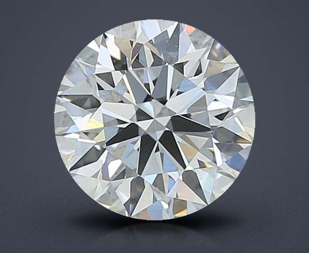 1.51ct G VVS2 Rare Carat Ideal Cut Round Lab Grown Diamond