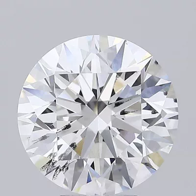 5.06ct F SI1 Excellent Cut Round Lab Grown Diamond