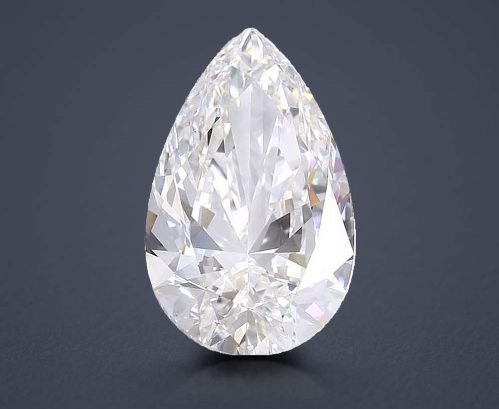 16.06ct G VS1 Rare Carat Ideal Cut Pear Lab Grown Diamond