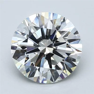 2.90ct G VVS2 Rare Carat Ideal Cut Round Diamond