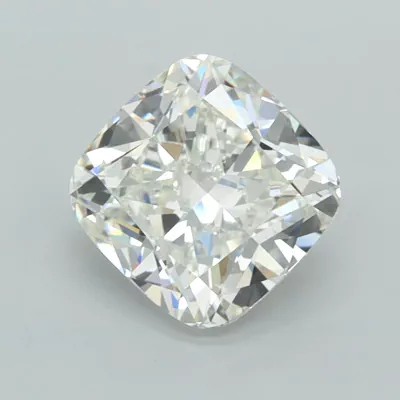 2.63ct G VVS1 Rare Carat Ideal Cut Cushion Lab Grown Diamond