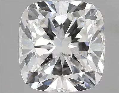 2.63ct H SI2 Rare Carat Ideal Cut Cushion Diamond