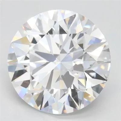 3.90ct D IF Rare Carat Ideal Cut Round Lab Grown Diamond