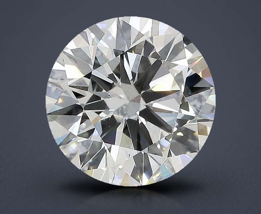 3.80ct F VVS2 Rare Carat Ideal Cut Round Lab Grown Diamond