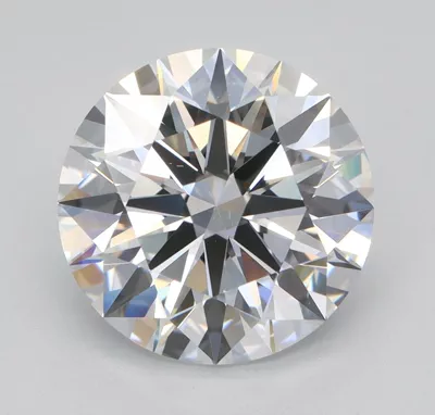 3.29ct E VS2 Rare Carat Ideal Cut Round Lab Grown Diamond