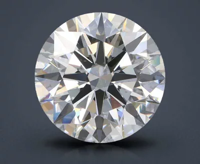 3.29ct E VS2 Rare Carat Ideal Cut Round Lab Grown Diamond
