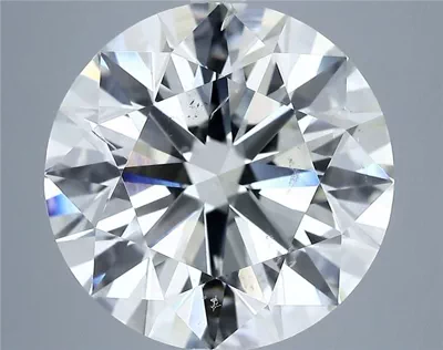 9.01ct I SI1 Rare Carat Ideal Cut Round Diamond