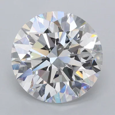 3.25ct D FL Rare Carat Ideal Cut Round Lab Grown Diamond