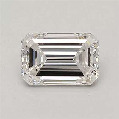 1.27ct D VVS2 Rare Carat Ideal Cut Emerald Lab Grown Diamond