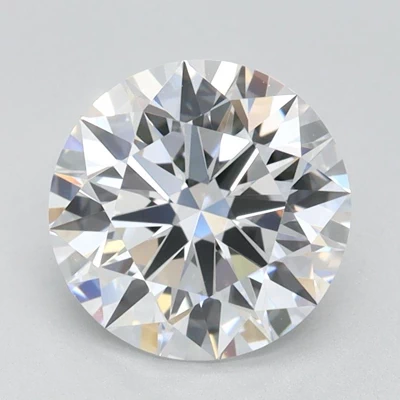 1.53ct D FL Rare Carat Ideal Cut Round Lab Grown Diamond
