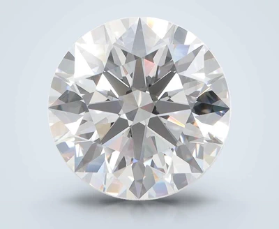 4.38ct D FL Rare Carat Ideal Cut Round Lab Grown Diamond