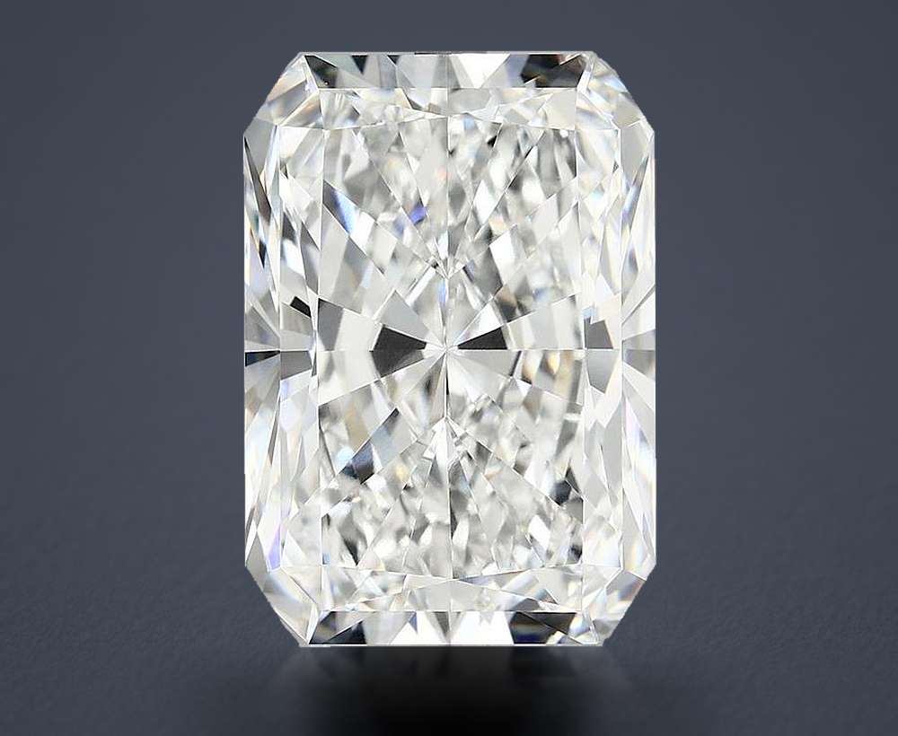 10.50ct E VVS2 Rare Carat Ideal Cut Radiant Lab Grown Diamond