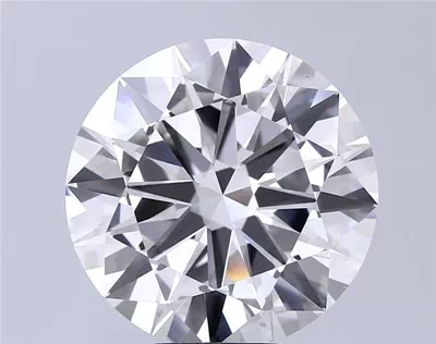 10.01ct F VVS2 Excellent Cut Round Lab Grown Diamond