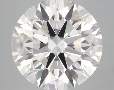 7.12ct F VS2 Rare Carat Ideal Cut Round Lab Grown Diamond