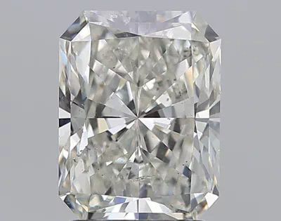 2.01ct J SI2 Rare Carat Ideal Cut Radiant Diamond