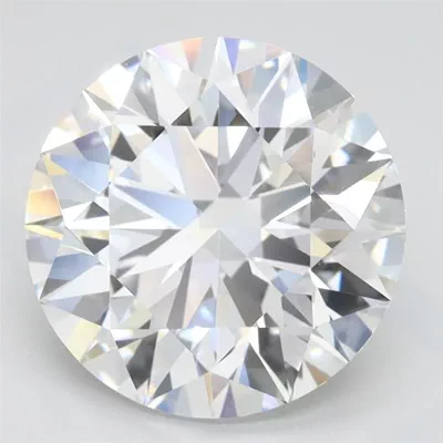 3.29ct D IF Rare Carat Ideal Cut Round Lab Grown Diamond