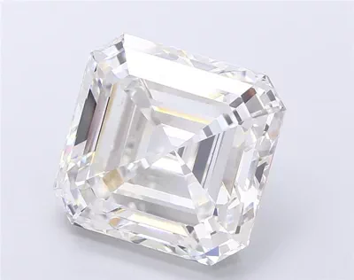 11.55ct F VS1 Rare Carat Ideal Cut Asscher Lab Grown Diamond