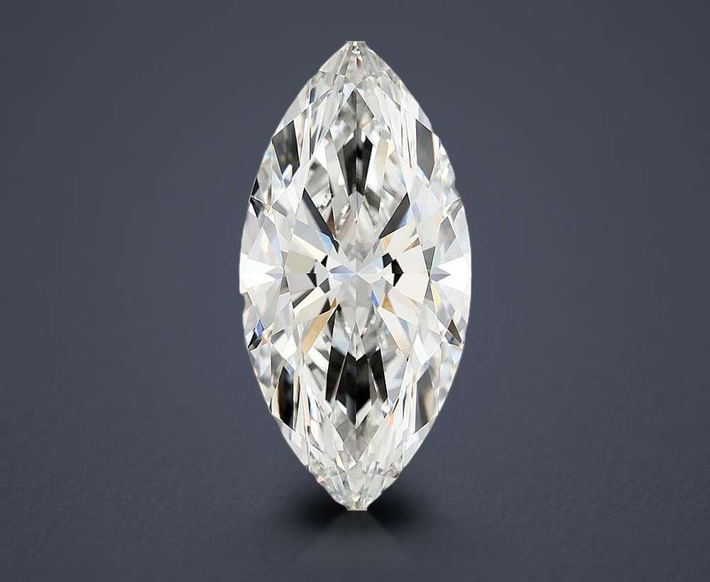 11.72ct F VVS2 Rare Carat Ideal Cut Marquise Lab Grown Diamond