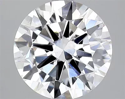 2.76ct E SI1 Excellent Cut Round Lab Grown Diamond
