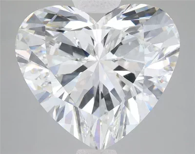 6.10ct G VVS2 Rare Carat Ideal Cut Heart Lab Grown Diamond
