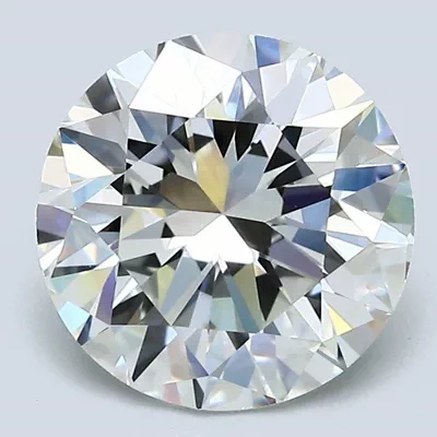 3.02ct I VS1 Very Good Cut Round Diamond