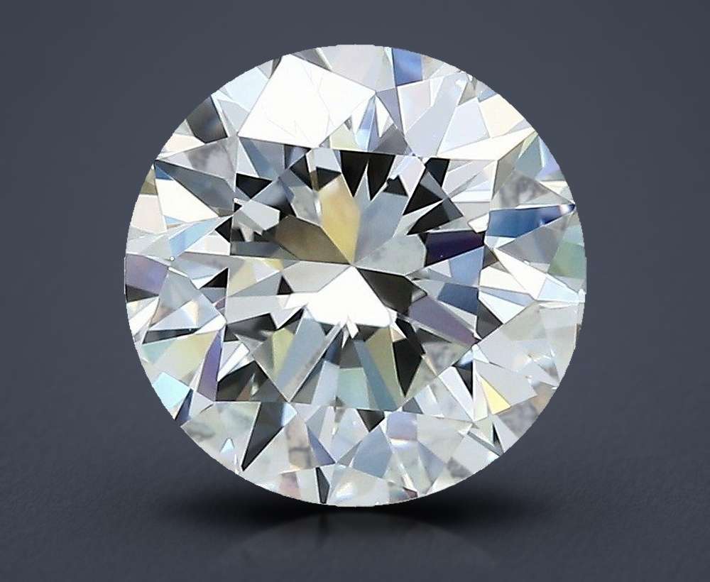 3.02ct I VS1 Very Good Cut Round Diamond