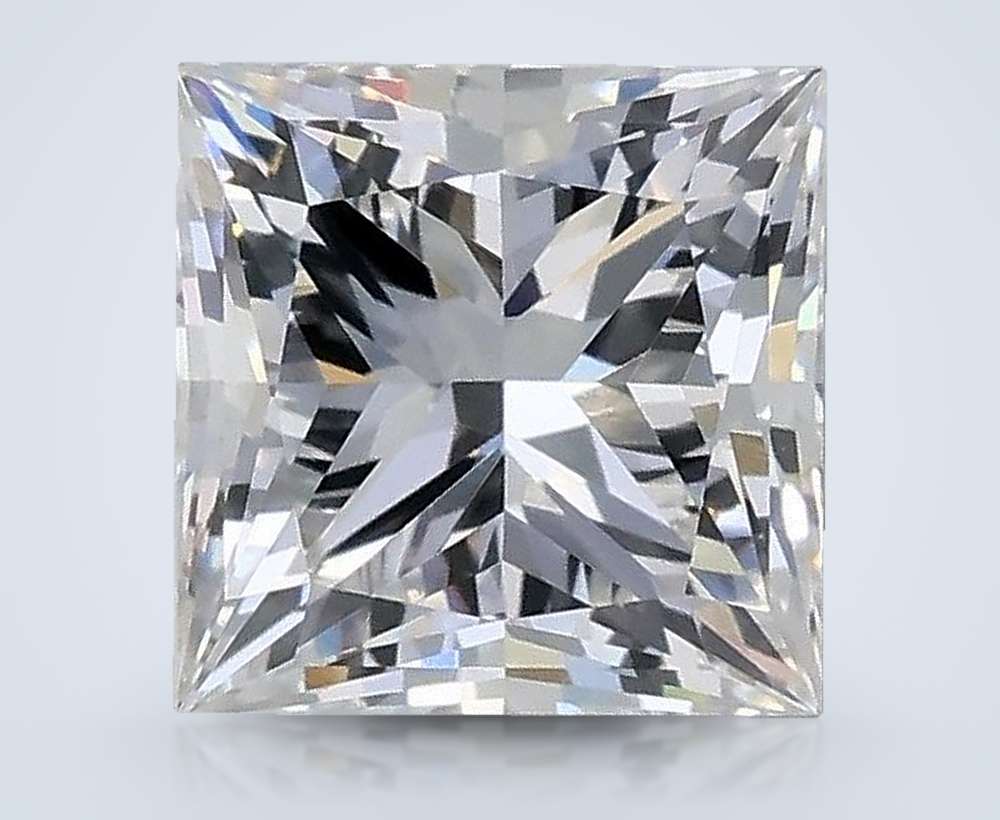 1.06ct E VVS2 Rare Carat Ideal Cut Princess Lab Grown Diamond