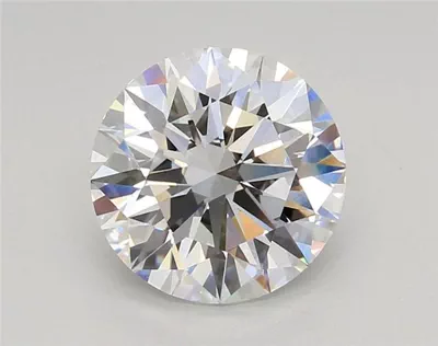 3.01ct E VS1 Rare Carat Ideal Cut Round Lab Grown Diamond