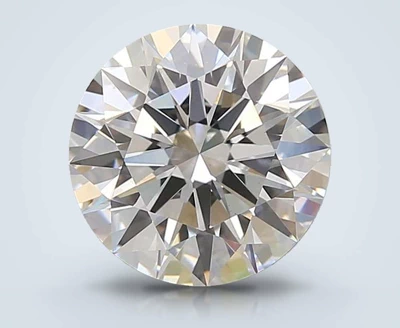 3.08ct E VS1 Rare Carat Ideal Cut Round Lab Grown Diamond