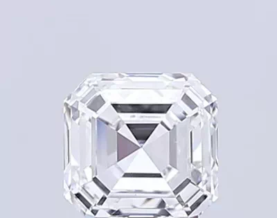 3.03ct D VS1 Rare Carat Ideal Cut Asscher Lab Grown Diamond