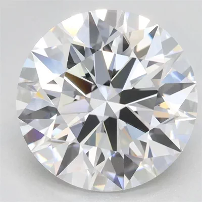 3.27ct E VVS1 Rare Carat Ideal Cut Round Lab Grown Diamond