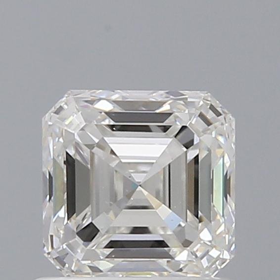 0.90ct G VS2 Rare Carat Ideal Cut Asscher Diamond