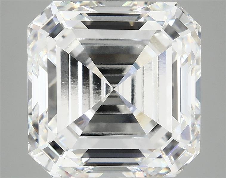 8.42ct F VVS2 Excellent Cut Asscher Lab Grown Diamond