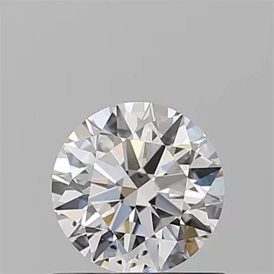 0.73ct E SI1 Rare Carat Ideal Cut Round Diamond