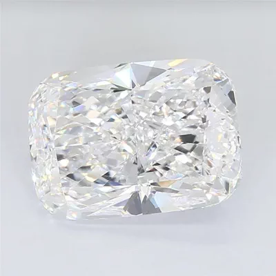 12.55ct F VVS2 Rare Carat Ideal Cut Cushion Lab Grown Diamond