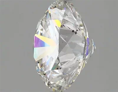 3.08ct F SI1 Rare Carat Ideal Cut Round Lab Grown Diamond