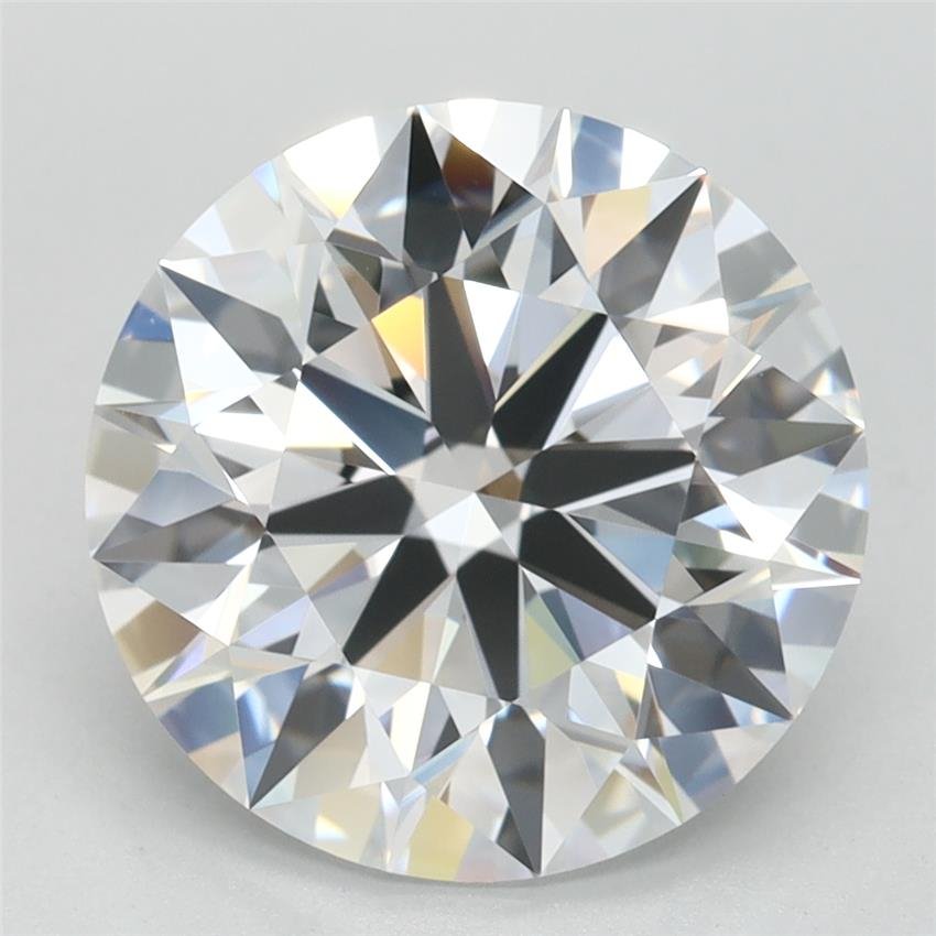 4.01ct D FL Rare Carat Ideal Cut Round Lab Grown Diamond