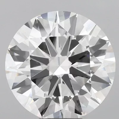 9.05ct F VVS2 Rare Carat Ideal Cut Round Lab Grown Diamond