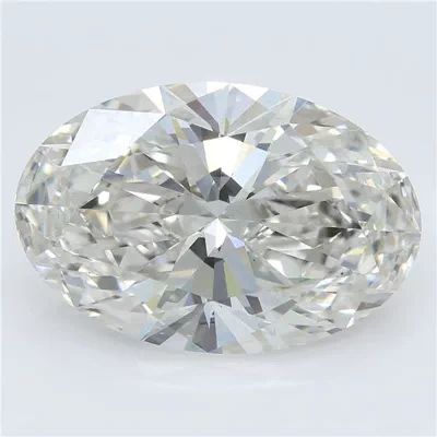 5.07ct I VS2 Rare Carat Ideal Cut Oval Lab Grown Diamond