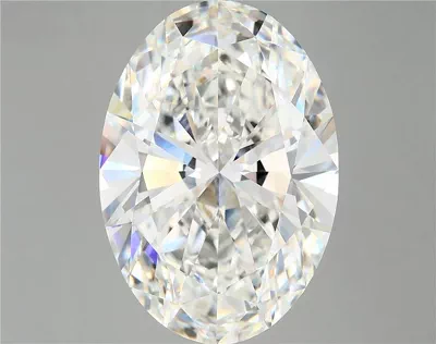 10.01ct F VVS2 Rare Carat Ideal Cut Oval Lab Grown Diamond